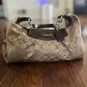 Coach signature purse